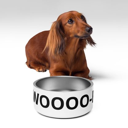 Woooo-f Pet bowl