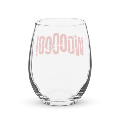 WOOOOO Stemless Wine Glass