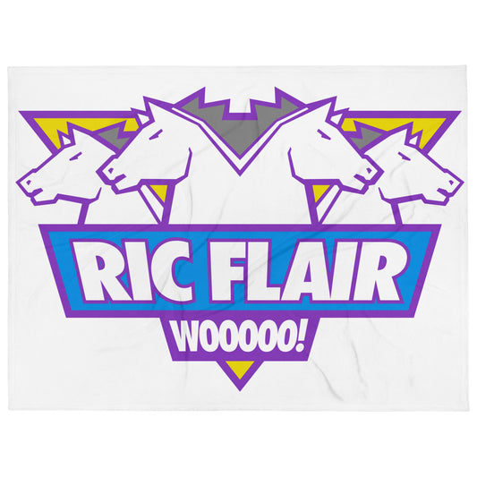Ric Flair Horseman Throw Blanket