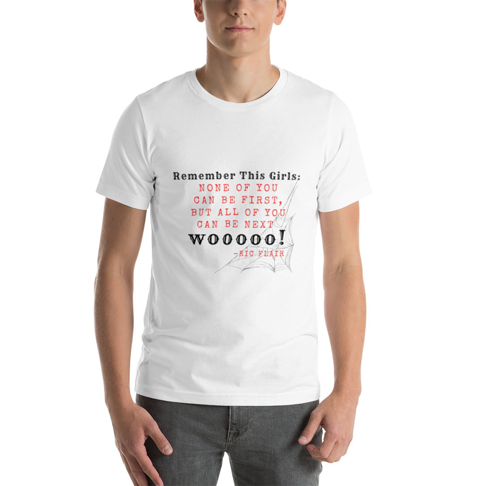 White Web Unisex t-shirt