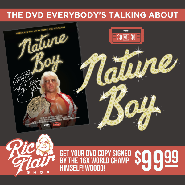Autographed ESPN 30 for 30: Nature Boy DVD