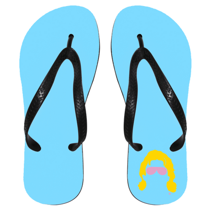 Flair Silhouette Flip Flops - Medium