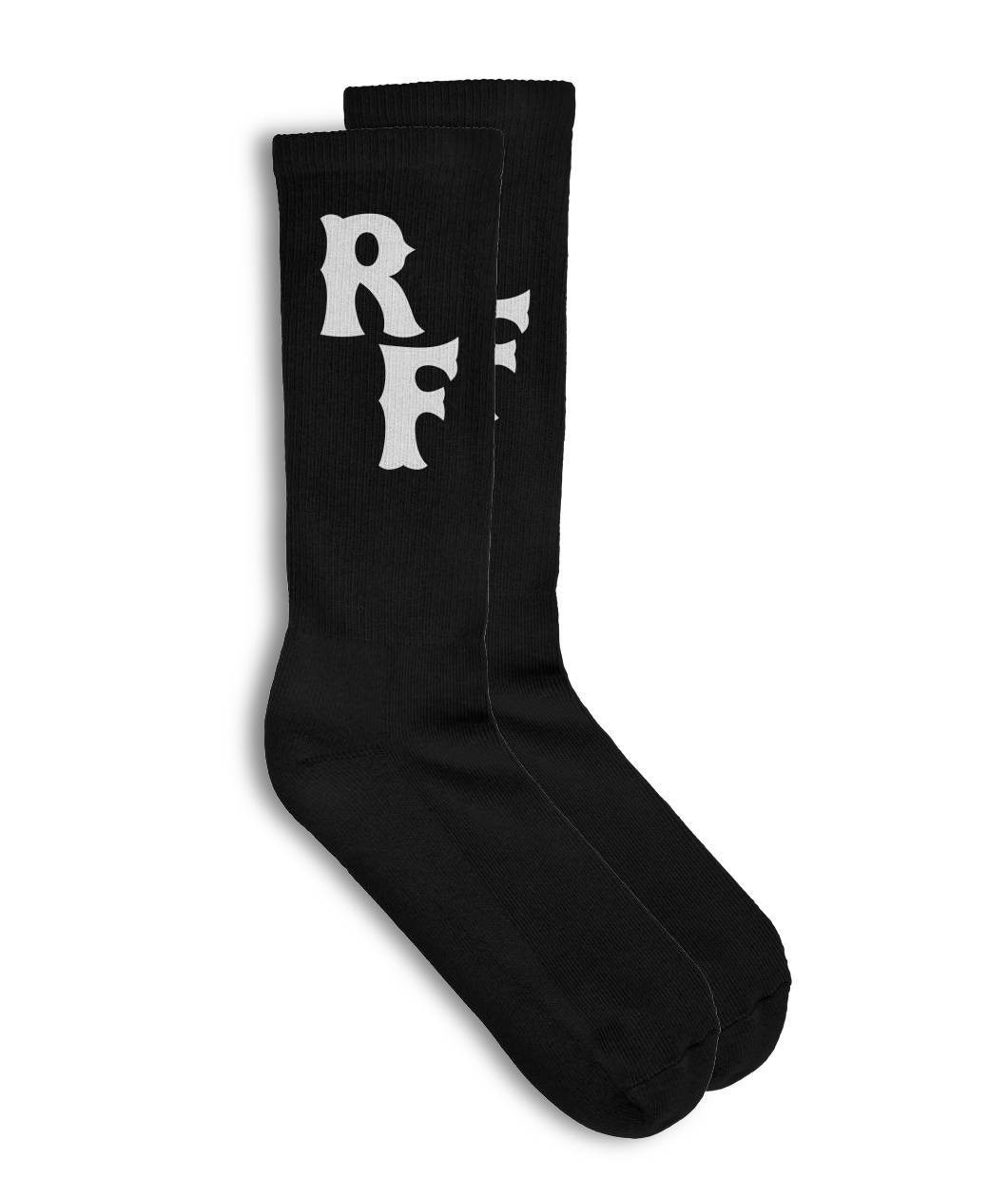 Black Boots Custom Socks