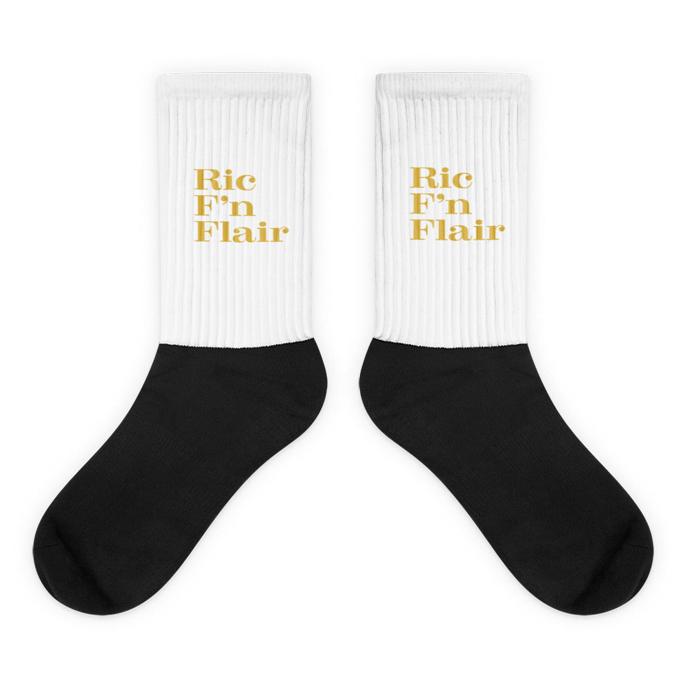Ric F-ing Flair Socks