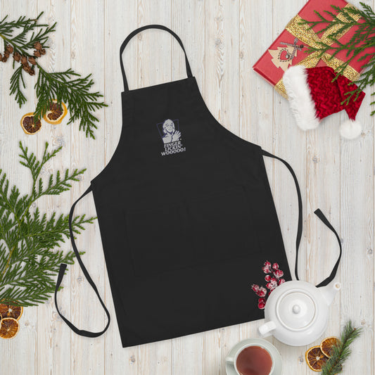 Finger Lickin' Embroidered Apron