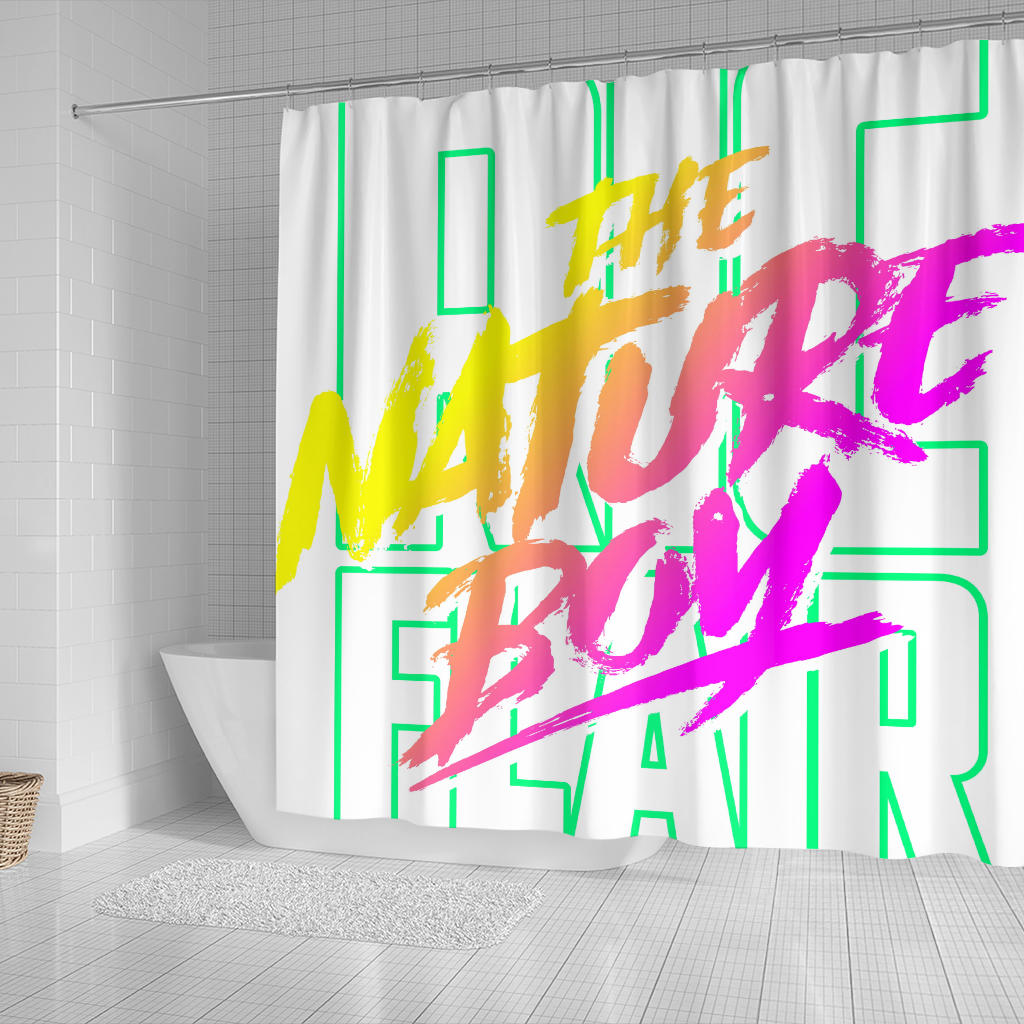 Neon Shower Curtain