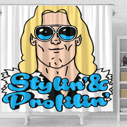 Stylin' and Profilin' Shower Curtain