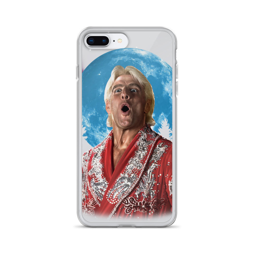 Wooo! At the moon iPhone Case
