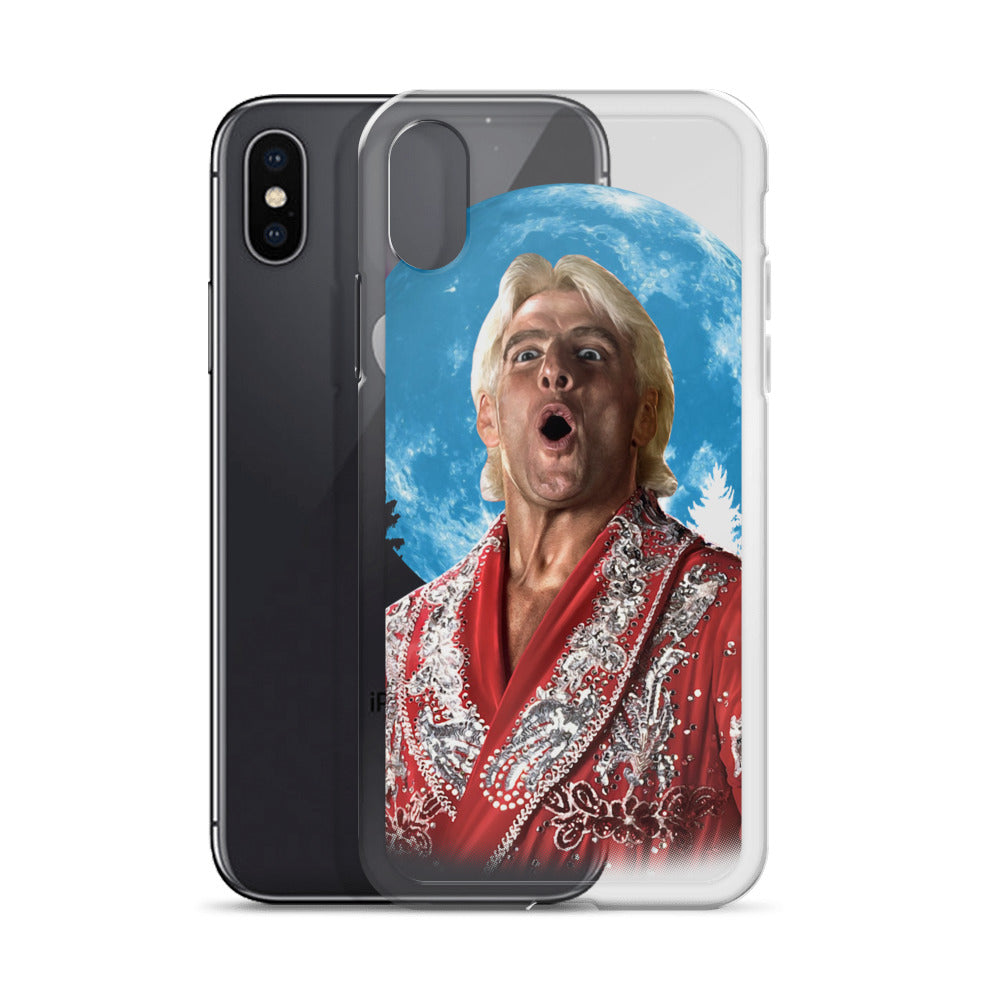 Wooo! At the moon iPhone Case